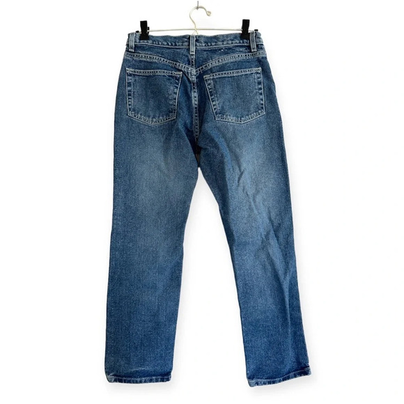 Vintage High Waisted Mom Jeans Petite Medium Blue Wash Denim 26” Waist - Picture 2 of 7